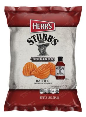 Herr's Stubb's BBQ Potato Chip, 6 oz., 7381