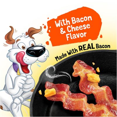 Image showing  Bacon & Cheese Flavor Dog Treats, 48 oz.