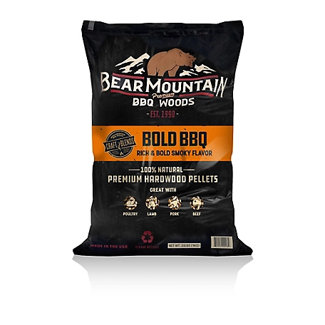 Bear Mountain BBQ Bold Craft Blend Cooking Pellets, 20 lb. Bag