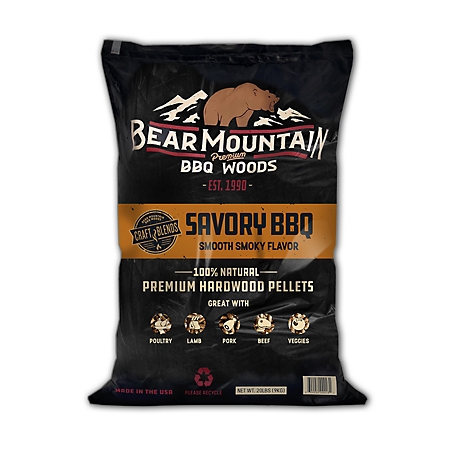 Bear Mountain BBQ Savory Craft Blend Cooking Pellets, 20 lb. Bag