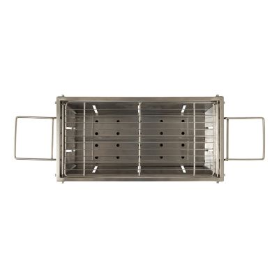 Image showing 7 th Fire Sense Charcoal Stainless Steel Foldaway Grill