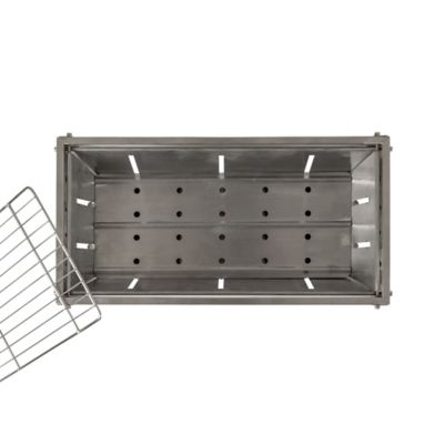 Image showing 11 th Fire Sense Charcoal Stainless Steel Foldaway Grill