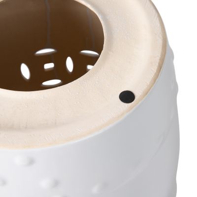 Image showing  Double Medallion Ceramic Garden Stool