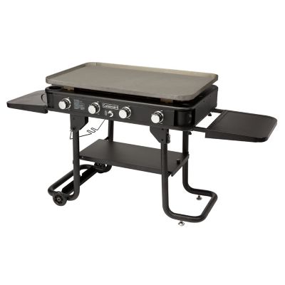 Image showing  4-Burner Propane Gas Flat Top Griddle, 760 sq. in., Black