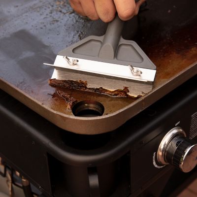 Image showing  4-Burner Propane Gas Flat Top Griddle, 760 sq. in., Black