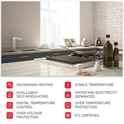 Image showing 8 th ATMOR 3 kW 2-in-1 Electric Tankless Water Heater/Faucet