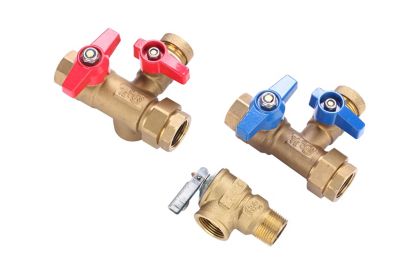 Paragon Outdoor 3/4 in. Universal Brass Tankless Water Heater Isolation Valve Service Kit