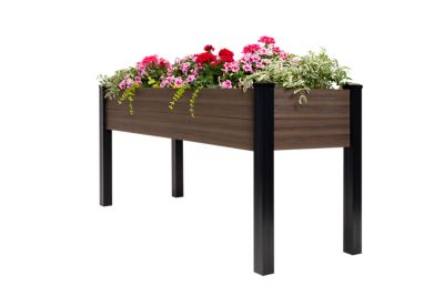 Image showing 5 th Outdoor Essentials 650 lb. Composite Perennia Elevated Garden Planter