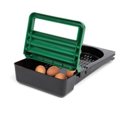 Image showing 5 th Homestead Essentials Classic 2-Compartment Chicken Nesting Box with Perch Lids