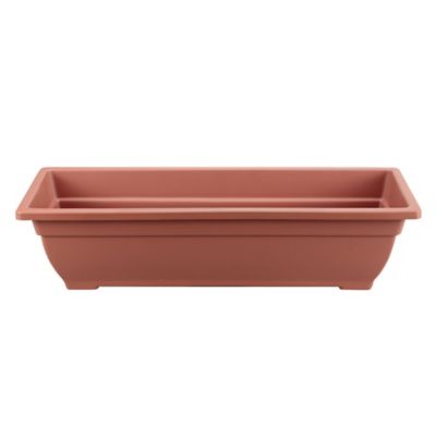 Red Shed 24 in. Rectangular Pot Planter