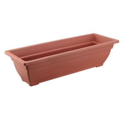 Image showing  16 lb. Rectangular Pot Planter, 24 in.