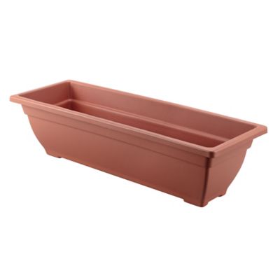 Image showing  16 lb. Rectangular Pot Planter, 24 in.