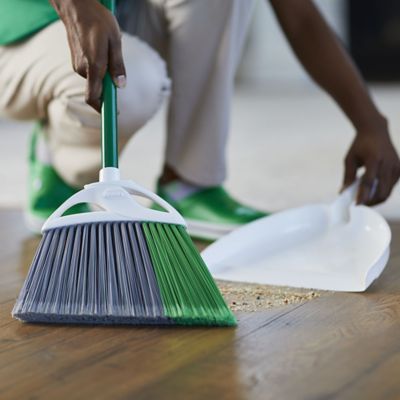 Image showing  7 in. Precision Angle Broom with Dustpan
