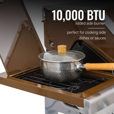 Image showing 5 th Royal Gourmet 5-Burner Propane Gas Grill, Coffee, With Rear, Sear and Side Burner