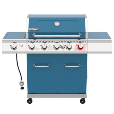 Royal Gourmet 5-Burner BBQ Cabinet Style Gas Grill with Rotisserie...