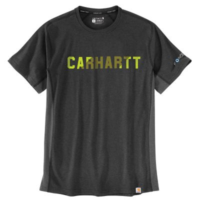 Carhartt Men's Force Relaxed Fit Midweight Graphic Short-Sleeve Base Layer Top
