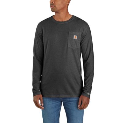 Carhartt Men's Force Relaxed Fit Midweight Long-Sleeve Pocket T-Shirt, 104617