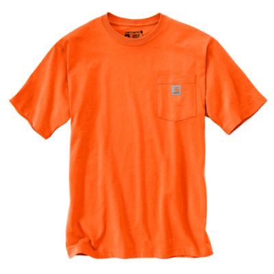 Image showing 0 th Carhartt Men's Iconic K87 Loose Fit Heavyweight Short-Sleeve Pocket T-Shirt