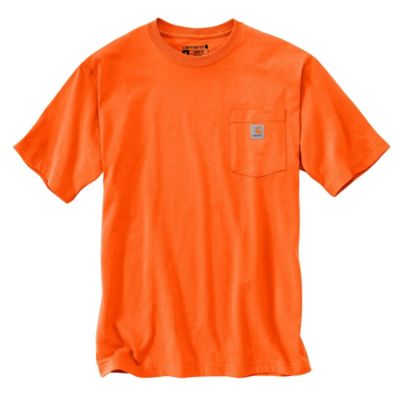 Carhartt Men's Iconic K87 Loose Fit Heavyweight Short-Sleeve Pocket T-Shirt
