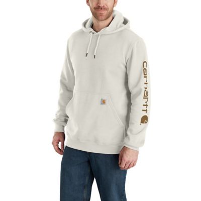 Carhartt Men's K288 Signature Logo Hooded Sweatshirt