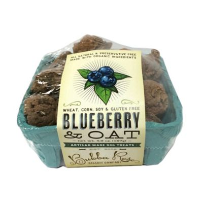 Bubba Rose Biscuit Co. Blueberry Flavor Fruit Crate Dog Treat Box, 5.6 oz.