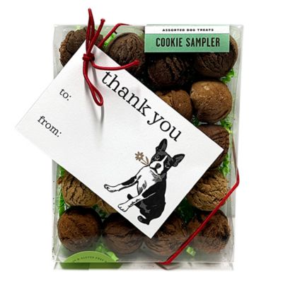 Image showing  Assorted Flavor Gift Card Dog Cookie Sampler Box