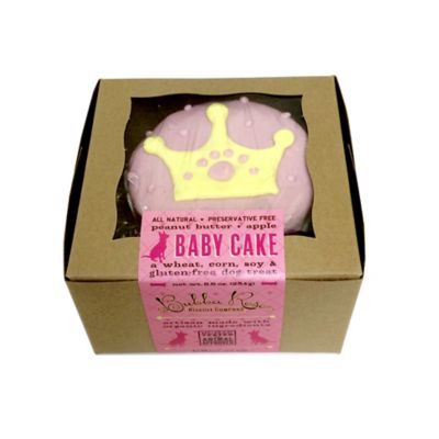 Image showing  Peanut Butter and Apple Flavor Princess Baby Dog Cake