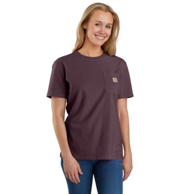 Image showing  Women's K87 Loose Fit Heavyweight Short-Sleeve Pocket T Shirt