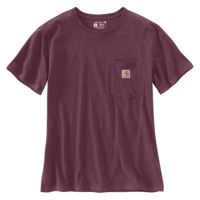 Carhartt Women's K87 Loose Fit Heavyweight Short-Sleeve Pocket T-Shirt, 103067-001