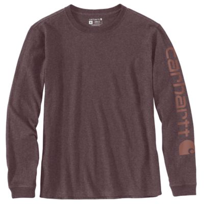 Carhartt Women's Workwear Logo Long-Sleeve T-Shirt