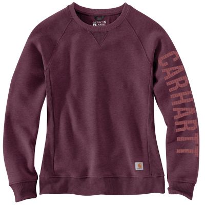 Carhartt Women's Relaxed Fit Midweight Crew Neck Graphic Sweatshirt