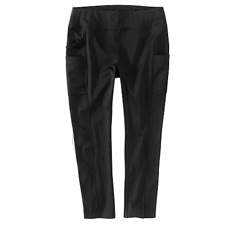 Carhartt Force Fitted Lightweight Cropped leggings (Black) Women's