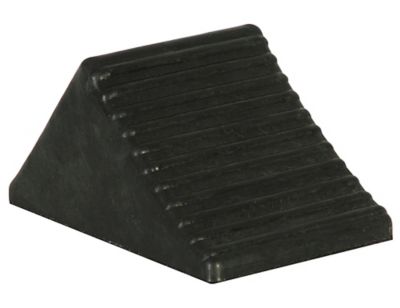 Buyers Products Buyers Rubber Wheel Chock, 5 in. x 6 in. x 5 in.