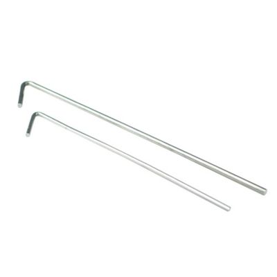 Image showing  6-1/2 in. Aluminum Chain Link Fence Ties, 100-Pack