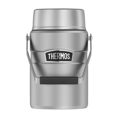 Large Insulated Thermos, Stainless Steel