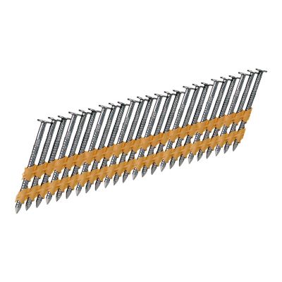 Freeman 21 Degree .113" x 2" Plastic Collated Stainless Steel Ring Shank Full Round Head Framing Nails (2500 Count)