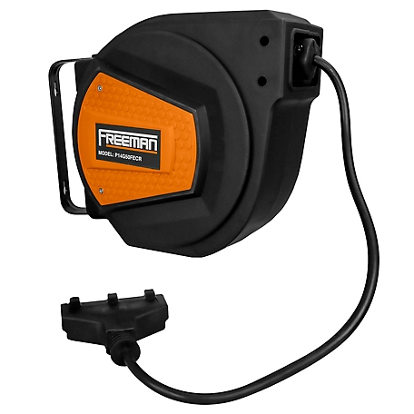 Freeman 14-Gauge 50 ft. Retractable Extension Cord Reel at Tractor Supply  Co.