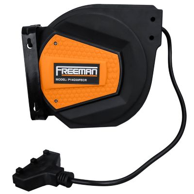 Image showing  50 ft. 14-Gauge Retractable Extension Cord Reel