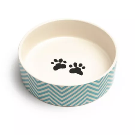 Park Life Designs Talto Ceramic Dishwasher Safe Pet Bowl 2 Cup Small 5.25" 1 Pack Cat Single Bowls