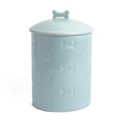 Park Life Designs Manor Blue Dog Treat Jar, 46 oz.