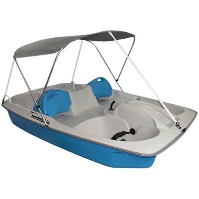 Image showing  Sun Slider 5-Seat Pedal Boat with Canopy, Ocean