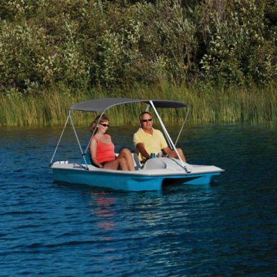 Image showing 8 th Sun Dolphin Sun Slider 5-Seat Pedal Boat with Canopy, Ocean
