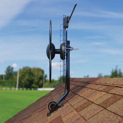 Image showing  ClearStream 2V UHF/VHF Indoor/Outdoor DTV Antenna with Mount