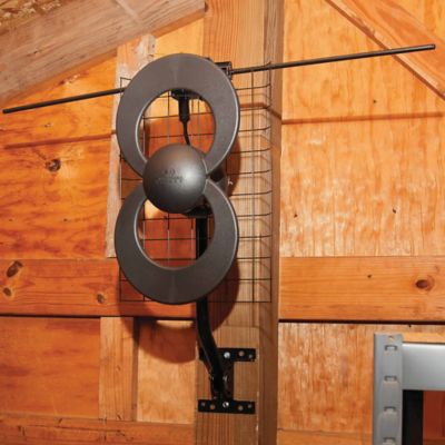 Image showing  ClearStream 2V UHF/VHF Indoor/Outdoor DTV Antenna with Mount