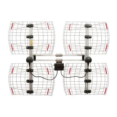 Image showing  Enhanced DB8e Multidirectional Bowtie Attic/Outdoor UHF Antenna