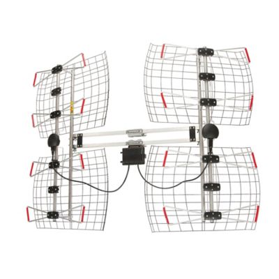 Image showing 8 th Antennas Direct Enhanced DB8e Multidirectional Bowtie Attic/Outdoor UHF Antenna