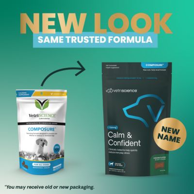 Image showing  Vetri Composure Supplement Chews for Dogs, Chicken Flavor, 45 ct.