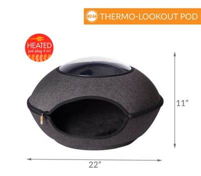 Image showing  Thermo Lookout Pod Heated Cat Bed