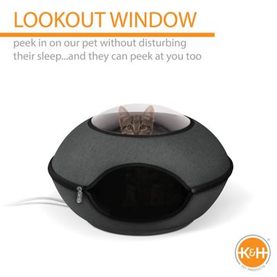Image showing  Thermo Lookout Pod Heated Cat Bed