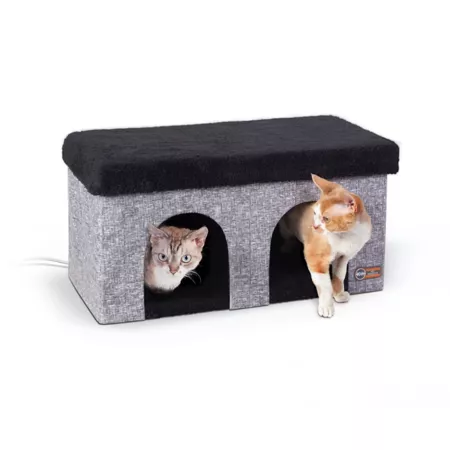 K&H Pet Products Thermo-Kitty Duplex for Cats Cat Trees & Condos